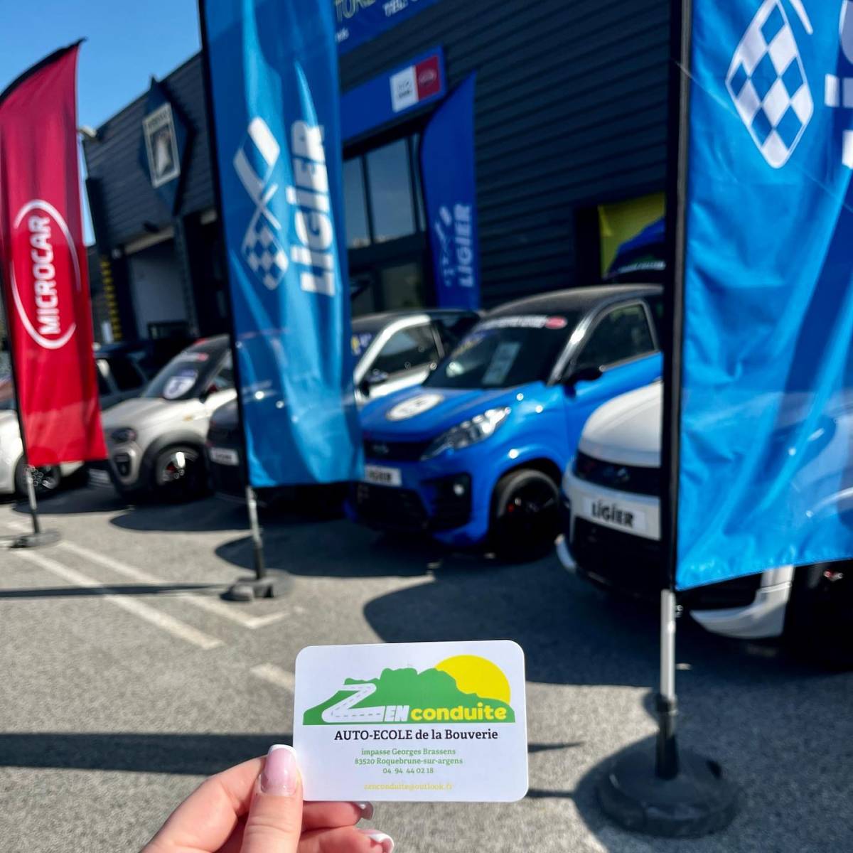 enariat auto ecole roquebrune sur Argens sans permis