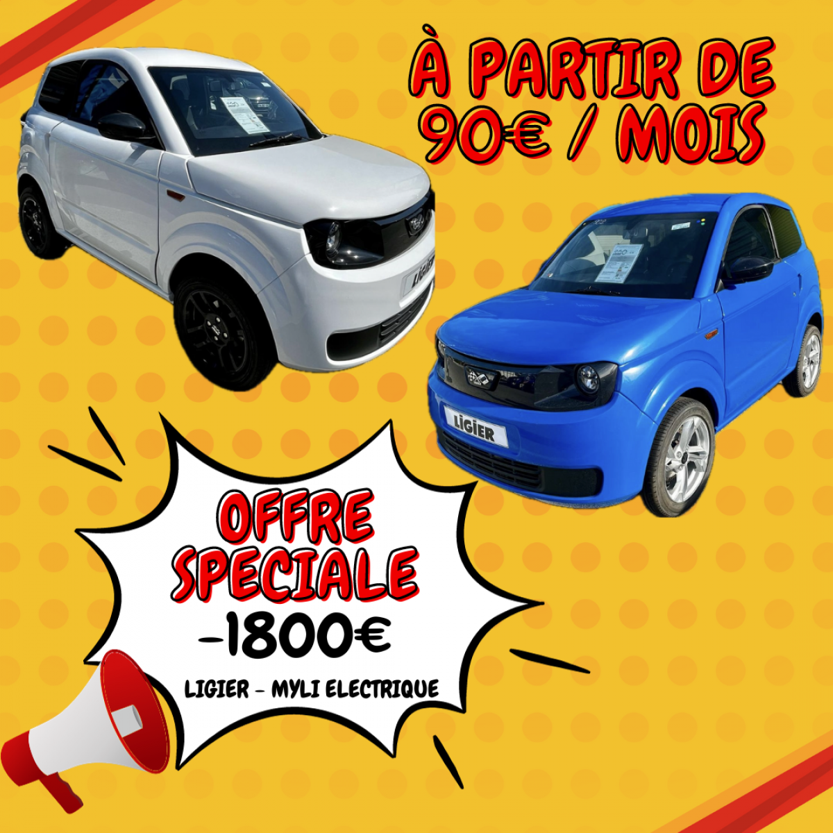 offre promotionnelle ligier myli puget sur argens 