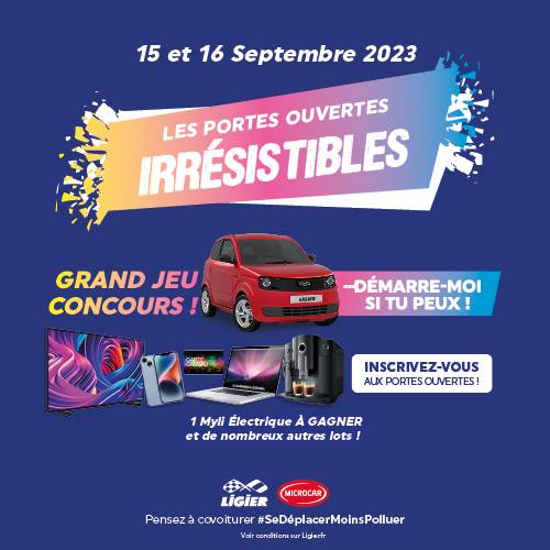 portes ouvertes Ligier store à Puget Sur Argens 